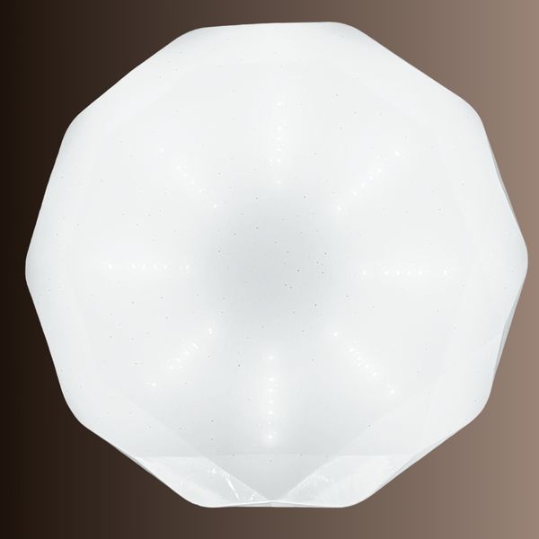 Светильник светодиодный акриловый потолочный круглый Декора 17395-03 Звездное небо 36Вт ЭКО 50832 фото