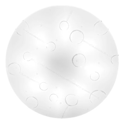Светильник светодиодный акриловый потолочный тонкий круглый Декора 31395-05 Зельда МЛ d395 36Вт 51922 фото