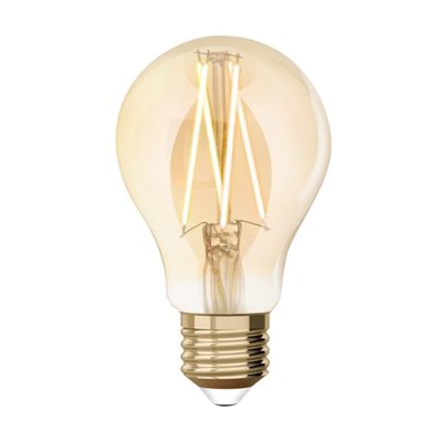 Лампа филаментная Lutec iDual Filament Amber FL A60 9W E27 51611 фото
