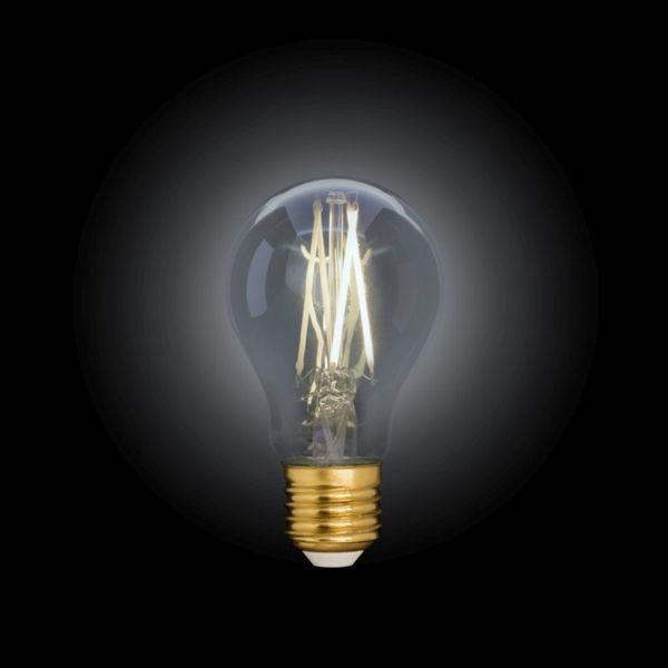 Лампа філаментна Lutec iDual Filament Amber FL A60 9W E27 51611 фото