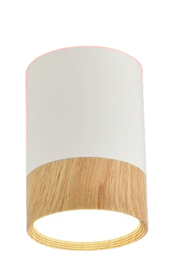 Светильник точечный светодиодный Ultralight TRL261-1 GU10 белый+дерево 51776 фото