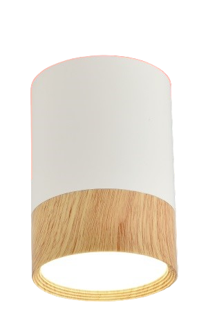 Светильник точечный светодиодный Ultralight TRL261-1 GU10 белый+дерево 51776 фото