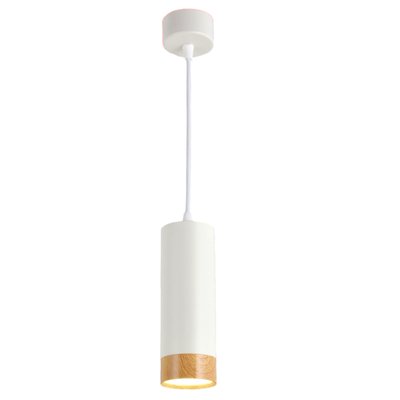 Светильник подвесной светодиодный Ultralight TRL262 7W LED белый+дерево 51516 фото