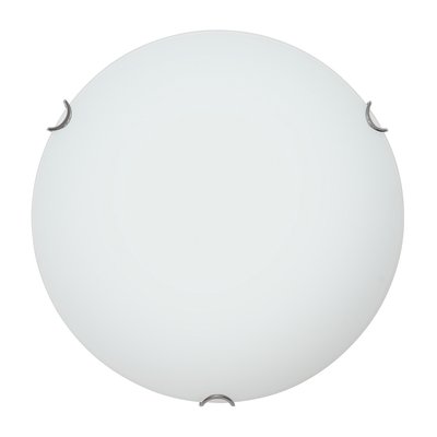 Светильник потолочный стеклянный круглый Декора 24120 Классик d300 2x60Вт белый 44203 фото