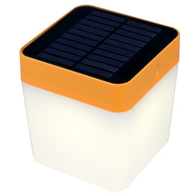 Світильник на сонячній батареї портативний Lutec Table Cube 6908001340 Solar 50459 фото
