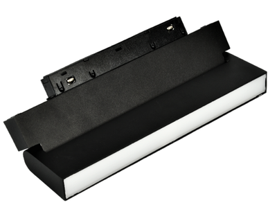 Светильник трековый магнитный светодиодный поворотный Ultralight TRV007-2207 12Вт А2 черный 52236 фото