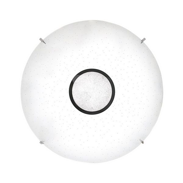 Светильник светодиодный стеклянный потолочный с пультом круглый Декора 85050 Сфера 60 Вт 51635 фото