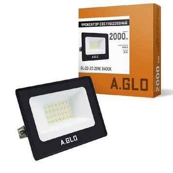 Прожектор светодиодный Евросвет A.GLO GL-22-20 20W 6400K 2100013181111 фото