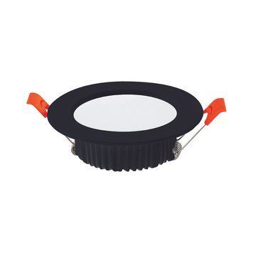 Світильник врізний ALEXA-8 3CCT 8W чорний Horoz Electric 016-048-1008-020 фото