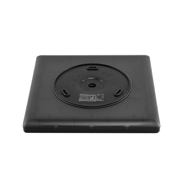 LED светильник с декоративной подсветкой квадратный VIDEX DL3S 24W 4000K Черный 27853 фото