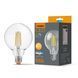 LED лампа VIDEX Filament G95FD 7W E27 4100K дімерна 24313 фото 1