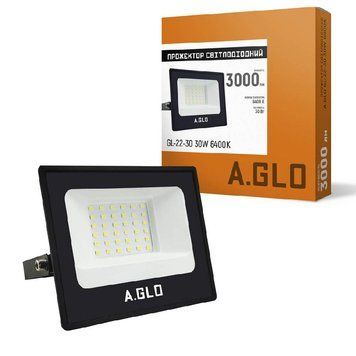 Прожектор светодиодный Евросвет A.GLO GL-22-30 30W 6400K 2100013181128 фото