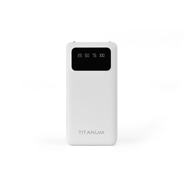 Повербанк TITANUM OL03 30000mAh белый TPB-OL03-W фото