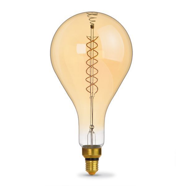 LED лампа VIDEX Filament PS160FASD 8W E27 2200K димерная бронза 26226 фото