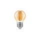 LED лампа TITANUM Filament G45 4W E27 2200K бронза 25526 фото 2