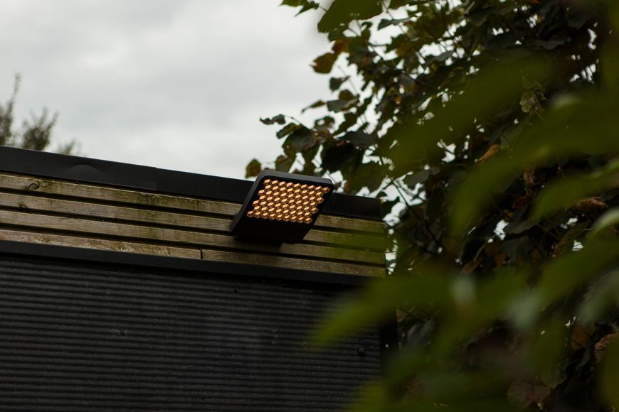 Світильник вуличний настінний Lutec Atlantis Medium Led Wall 1 Light Dark Grey 4000K Architectural 7801603118 фото