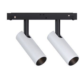Світильник магнітний трековий KLOODI KDMG-SPOT35 2x7W 3K WH KDMG-SPOT35 2x7W 3K WH фото