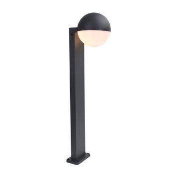 Светильник уличный столбик Lutec Looma Bollard 1 Light E27 Dark Grey Architectural 7138001118 фото