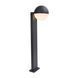 Светильник уличный столбик Lutec Looma Bollard 1 Light E27 Dark Grey Architectural 7138001118 фото 1