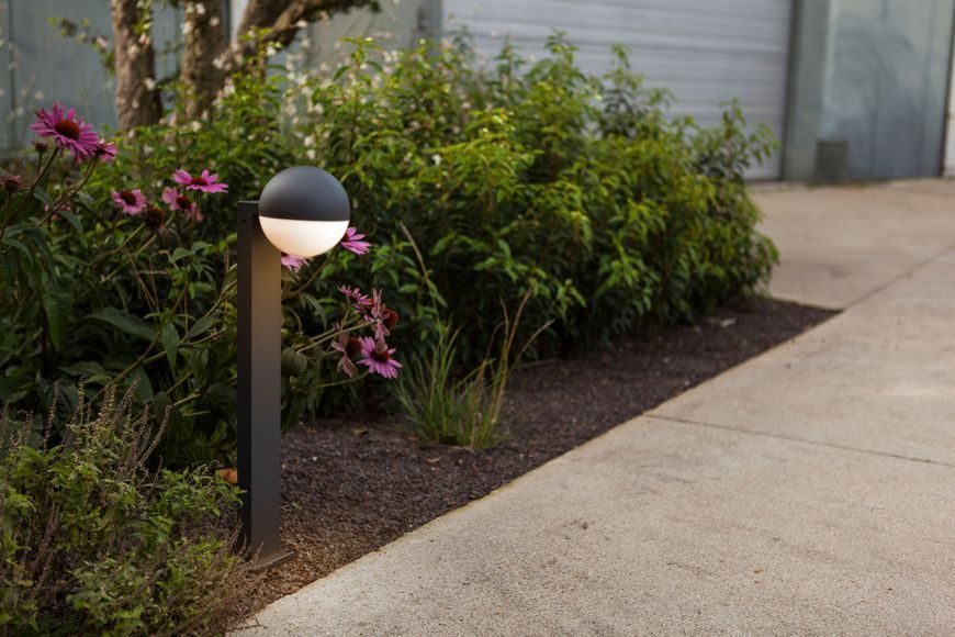 Светильник уличный столбик Lutec Looma Bollard 1 Light E27 Dark Grey Architectural 7138001118 фото