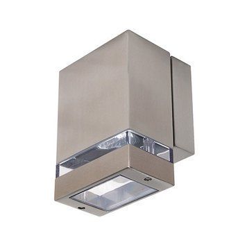 Светильник фасадний GARDENYA-1 GU10 мат.хром без лампы настенный Horoz Electric 075-010-0001-011 фото