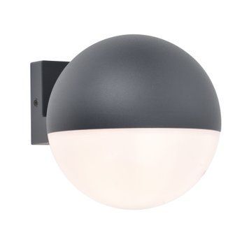 Светильник уличный настенный Lutec Looma Wall 1 Light E27 Dark Grey Architectural 5138001118 фото