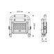 LED прожектор акумуляторний IP65 TITANUM 20W 900Lm 5000K 27549 фото 4