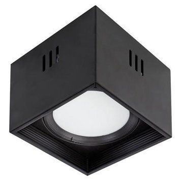 Светильник накладной квадрат. SANDRA-SQ15 15W 4200K черный Horoz Electric 016-045-0015-060 фото