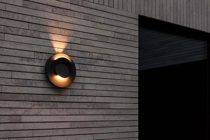 Світильник вуличний настінний Lutec Moov Led Wall 3 Light Dark Grey 3000K Architectural 5137701118 фото
