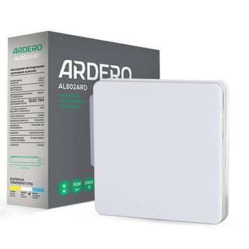 Світлодіодний накладний світильник Ardero AL802ARD 18Вт 5000K білий A-80166 фото