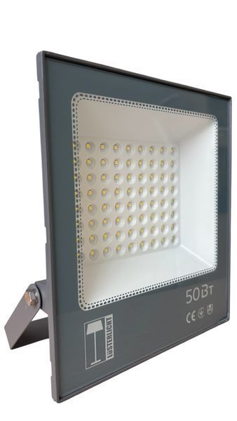 Прожектор TG-96 50Вт 6500K IP65 (сірий) 66274 фото