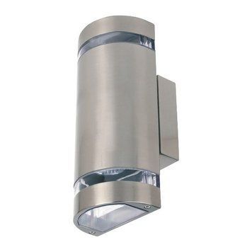 Светильник фасадний GARDENYA-4 2xGU10 мат.хром без лампы настенный Horoz Electric 075-010-0004-011 фото