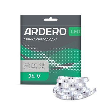 Світлодіодна стрічка Ardero LS812ARD 24В 6500K 50м A-80286 фото