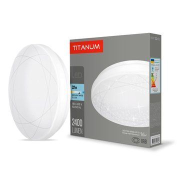 LED светильник настенно-потолочный TITANUM 32W 5000K Орбита 26694 фото