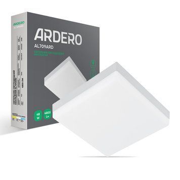 Світлодіодний накладний світильник Ardero AL709ARD 48Вт 5000K білий A-80008 фото