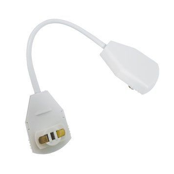 Конектор гнучкий Feron LD1022 білий F-40273 фото