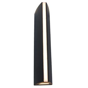 Светильник уличный настенный LUTEC LEO 14.5W 3000K matt black Architectural 5192701330 фото