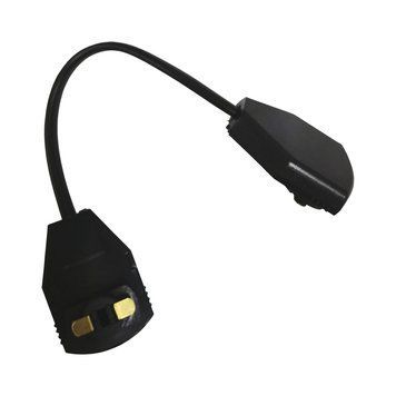 Конектор гнучкий Feron LD1022 чорний F-40272 фото