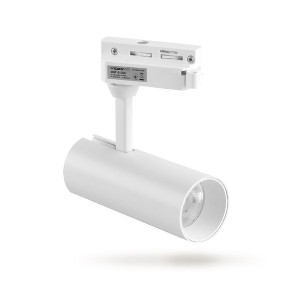 LED світильник трековий VIDEX 10W 4100K білий 25914 фото