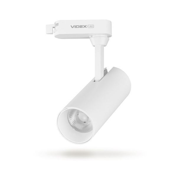 LED світильник трековий VIDEX 10W 4100K білий 25914 фото
