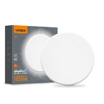 LED світильник настінний IP65 VIDEX WL03 18W 3000K-4000K-6500K White 28765 фото