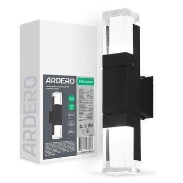 Архітектурний світлодіодний накладний світильник Ardero DH0162ARD ARCTIC 10Вт 3000K чорний A-80633 фото