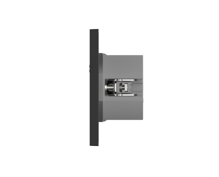 Розетка USB+ type-C чорна L-TEC LT-F-79-B фото