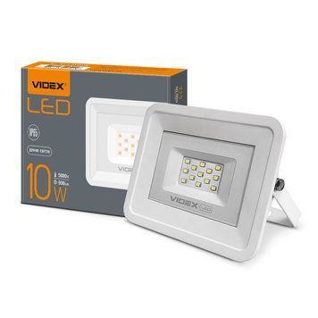 LED прожектор VIDEX Fe 10W 5000K 220V 24248 фото