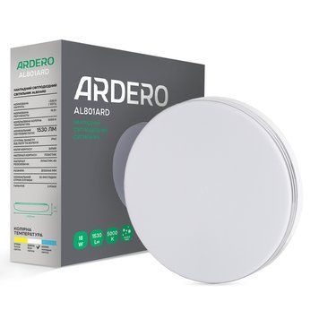 Світлодіодний накладний світильник Ardero AL801ARD 18Вт 5000K білий A-80162 фото
