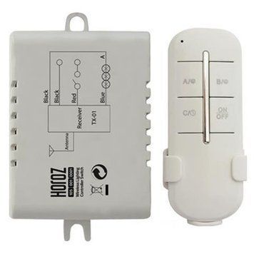 Пульт для люстр Однолинейный max 100W Horoz Electric 105-001-0001-011 фото