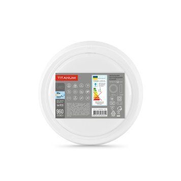 LED Світильник круглий накладний TITANUM 12W 5000K 27084 фото