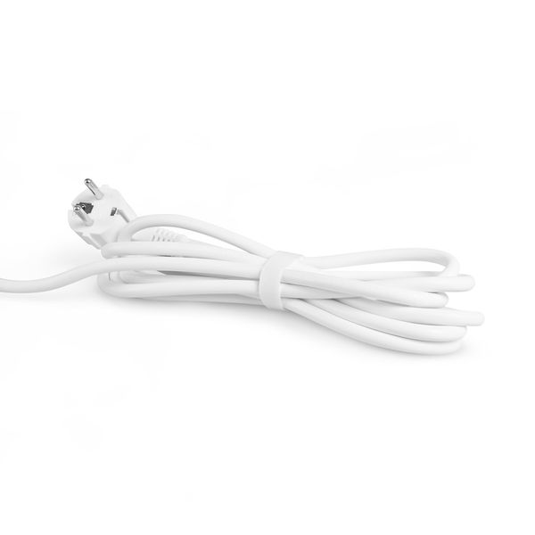 Сетевой удлинитель VIDEX ONCORD с/с 3п 3м (3x1.5мм) 2.4А 2USB+USB-C с кнопкой White 27693_V фото