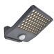 Світильник вуличний настінний з датчиком руху Lutec Atlantis Medium Led Wall 1 Light Pir Dark Grey 4000K Security 7801604118 фото 1