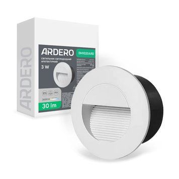 Архітектурний світлодіодний накладний світильник Ardero DH1020ARD LEVEL 3Вт 3000K білий A-80676 фото
